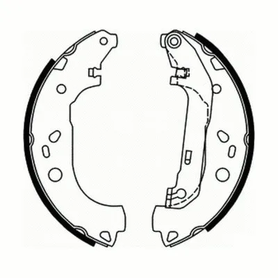 Brake Shoe Set (C0G050ABE)