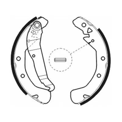Brake Shoe Set (C0X009ABE)