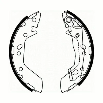Brake Shoe Set (C00515ABE)