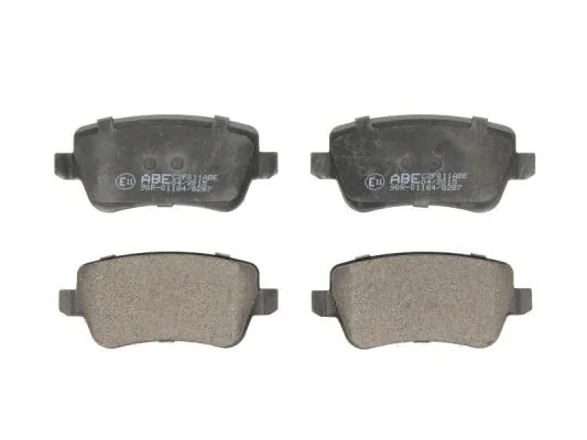 Brake Pad Set, disc brake (C2F011ABE)