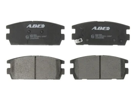 Brake Pad Set, disc brake (C20506ABE)