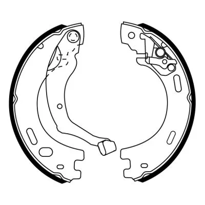 Brake Shoe Set, parking brake (CRI000ABE)