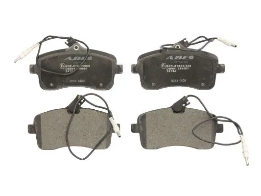 Brake Pad Set, disc brake (C1P045ABE)