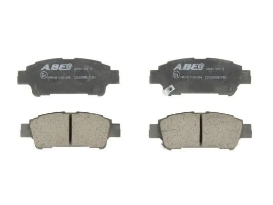 Brake Pad Set, disc brake (C22025ABE)