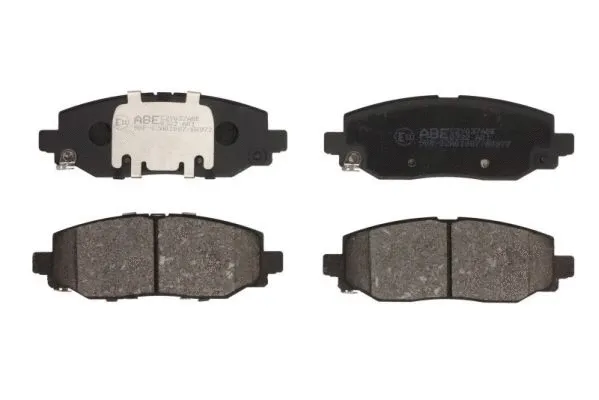 Brake Pad Set, disc brake (C2Y037ABE)