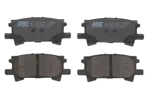 Brake Pad Set, disc brake (C22032ABE-P)