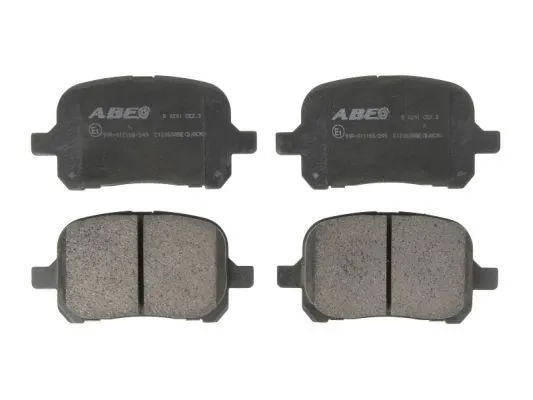 Brake Pad Set, disc brake (C12083ABE)