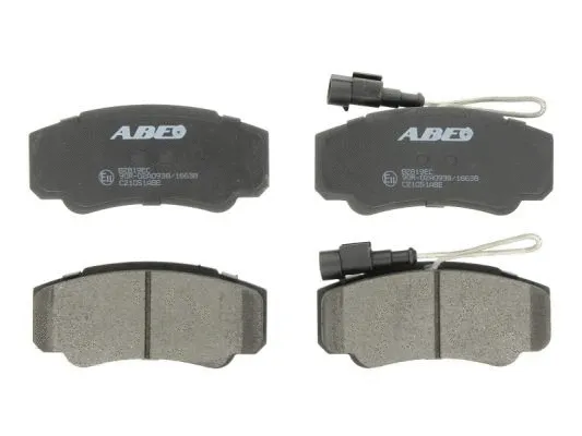Brake Pad Set, disc brake (C21051ABE)