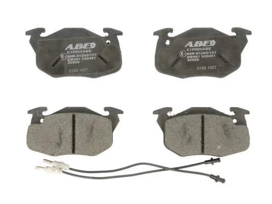 Brake Pad Set, disc brake (C1P005ABE)