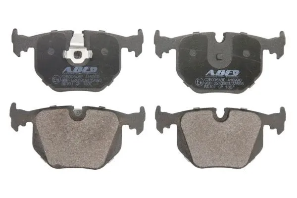 Brake Pad Set, disc brake (C2B005ABE)