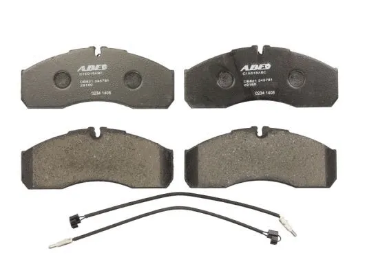 Brake Pad Set, disc brake (C1E018ABE)