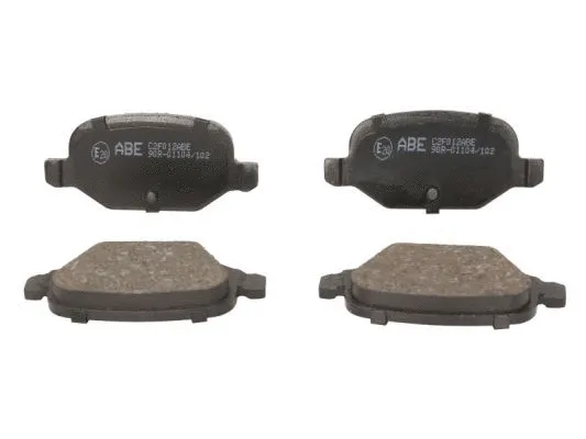 Brake Pad Set, disc brake (C2F012ABE)