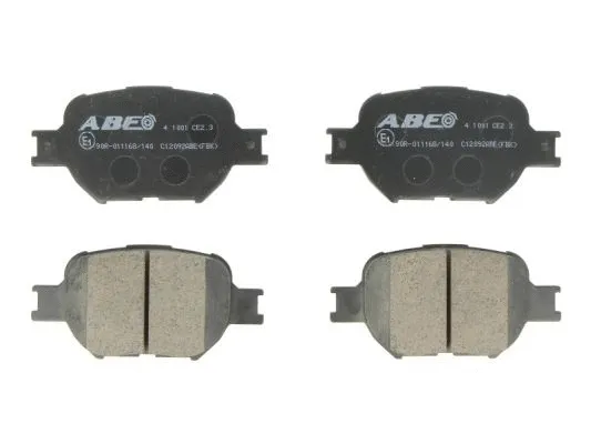 Brake Pad Set, disc brake (C12092ABE)