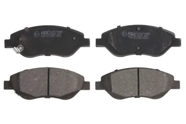 Brake Pad Set, disc brake (C1F074ABE)