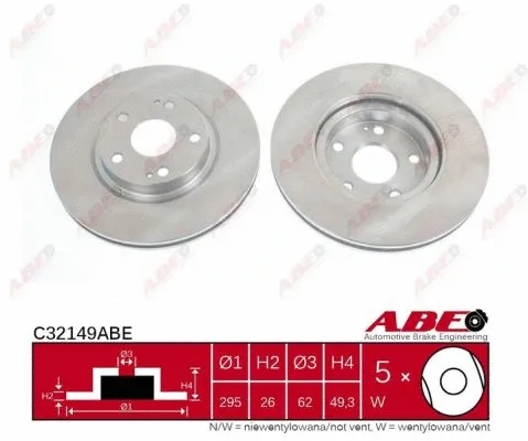 Brake Disc (C32149ABE)