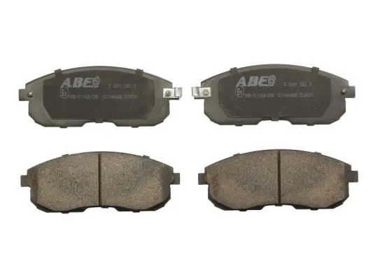 Brake Pad Set, disc brake (C11044ABE)