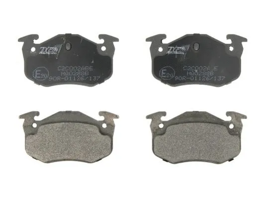 Brake Pad Set, disc brake (C2C002ABE)