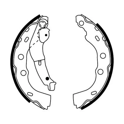 Brake Shoe Set (C08027ABE)