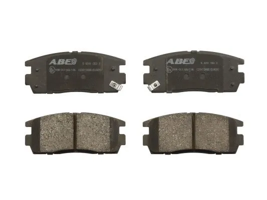 Brake Pad Set, disc brake (C20012ABE)