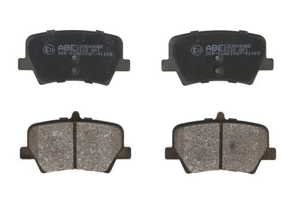Brake Pad Set, disc brake (C2V009ABE)