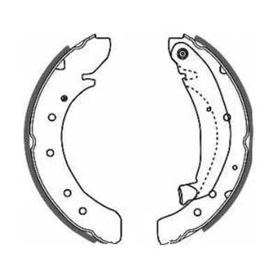 Brake Shoe Set (C0P013ABE)