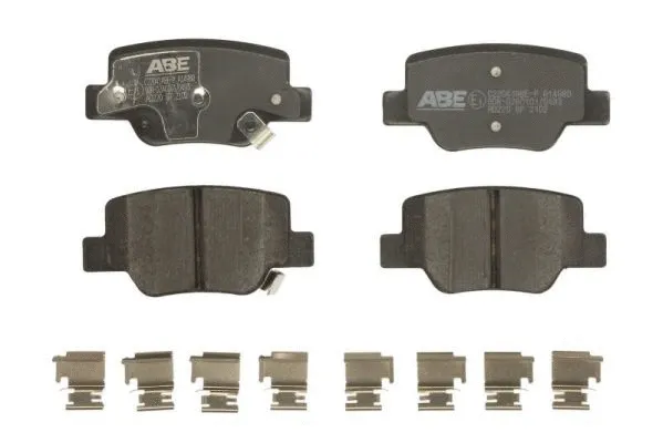Brake Pad Set, disc brake (C22041ABE-P)