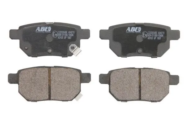 Brake Pad Set, disc brake (C22035ABE)