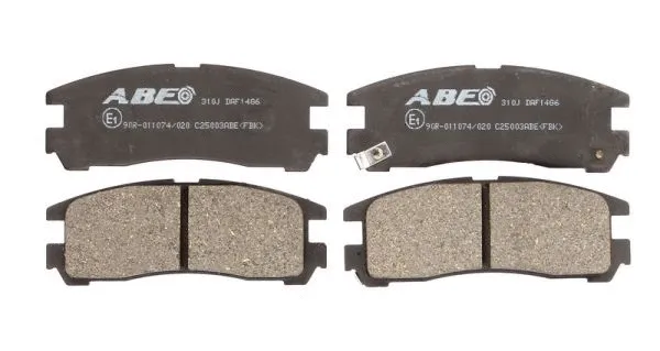 Brake Pad Set, disc brake (C25003ABE)