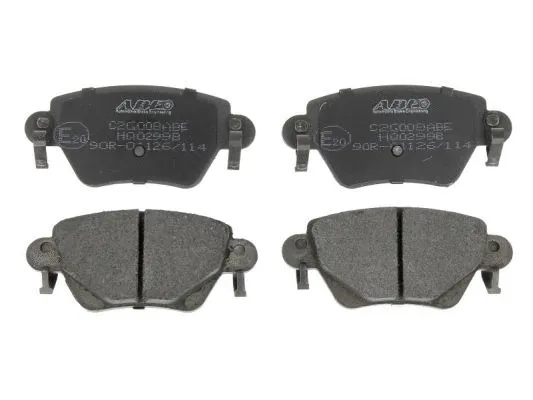 Brake Pad Set, disc brake (C2G008ABE)