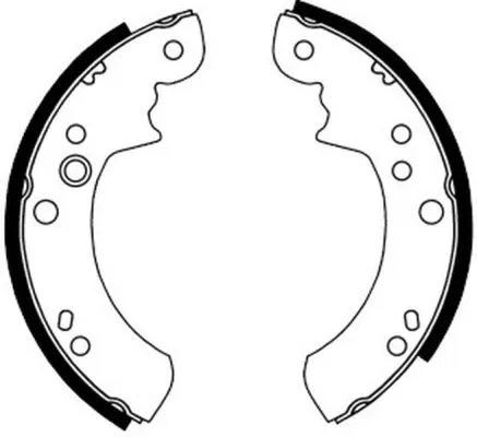 Brake Shoe Set (C0G015ABE)