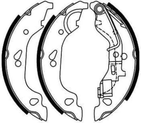 Brake Shoe Set (C0F019ABE)