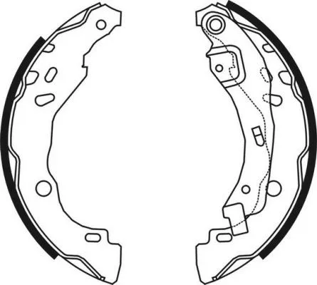 Brake Shoe Set (C0R023ABE)