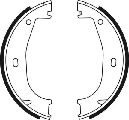 Brake Shoe Set, parking brake (CRB001ABE)