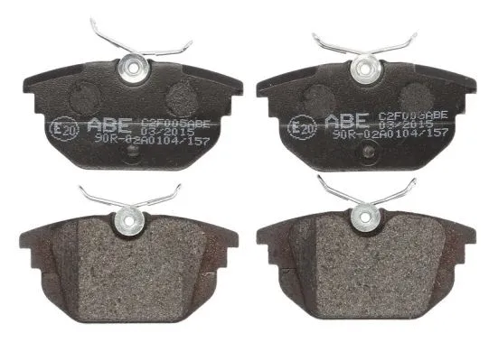 Brake Pad Set, disc brake (C2F005ABE)
