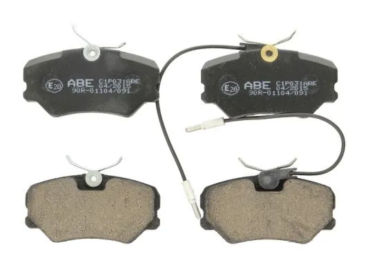 Brake Pad Set, disc brake (C1P031ABE)