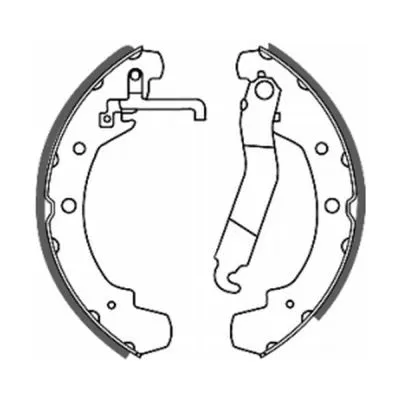Brake Shoe Set (C0W005ABE)