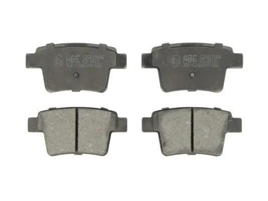Brake Pad Set, disc brake (C2G015ABE)