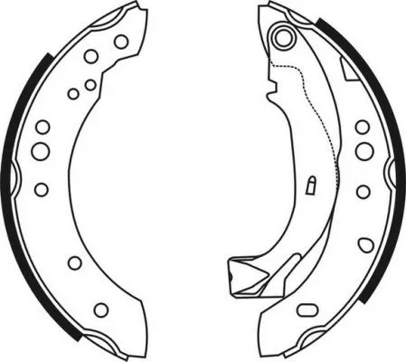 Brake Shoe Set (C0C019ABE)