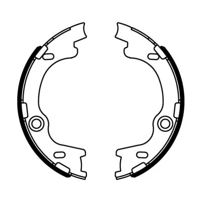 Brake Shoe Set (C00325ABE)