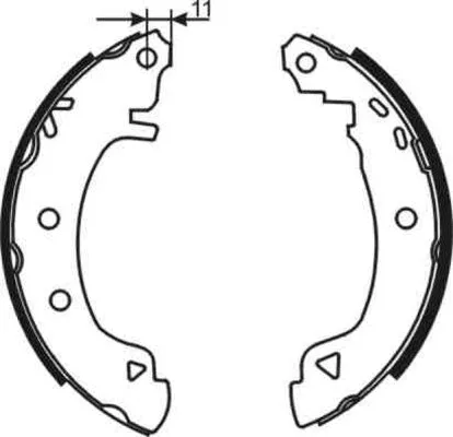 Brake Shoe Set