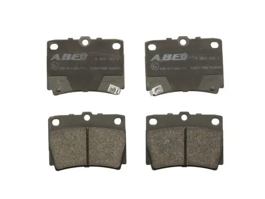 Brake Pad Set, disc brake (C25011ABE)