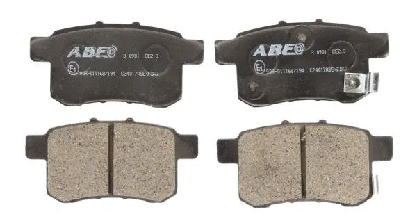 Brake Pad Set, disc brake (C24017ABE)