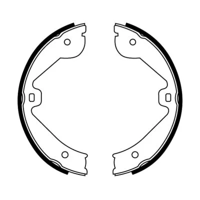 Brake Shoe Set, parking brake (CRW000ABE)