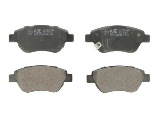 Brake Pad Set, disc brake (C1X034ABE)