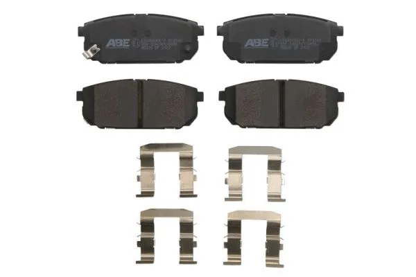 Brake Pad Set, disc brake (C20304ABE-P)