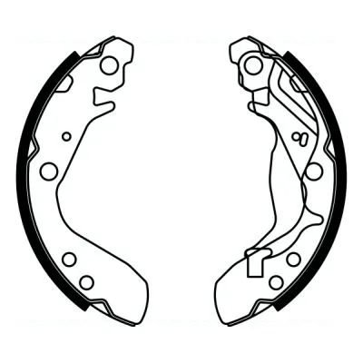 Brake Shoe Set (C04017ABE)