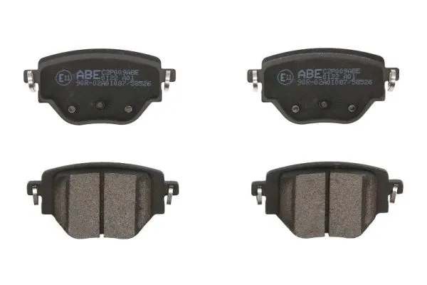 Brake Pad Set, disc brake (C2P009ABE)
