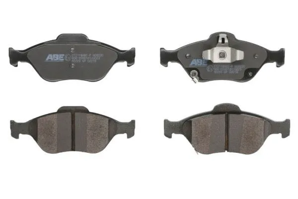 Brake Pad Set, disc brake (C12118ABE-P)