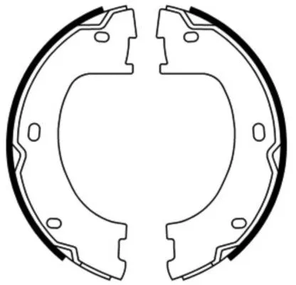 Brake Shoe Set, parking brake (CRM015ABE)