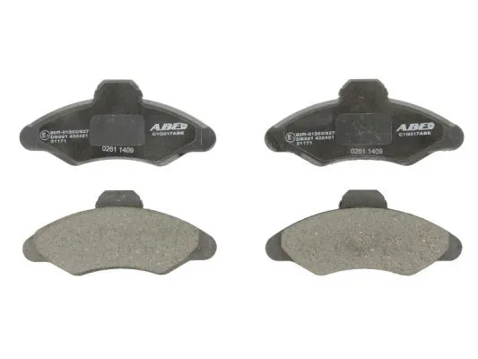 Brake Pad Set, disc brake (C1G017ABE)